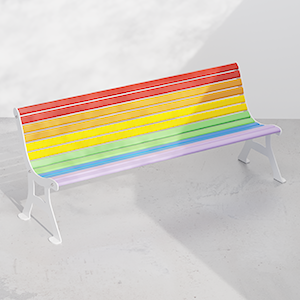 Debora Rainbow bench