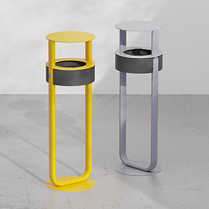 Diapason Anti-terrorism waste basket