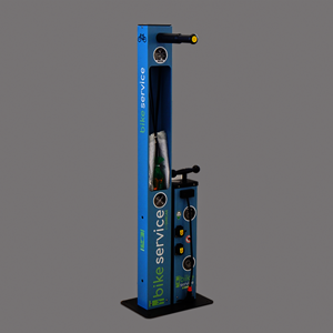 Colonnina Bike Service per manutenzione e ricarica
