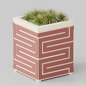 Snake flower box