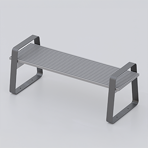 Panca Easy Metal con braccioli