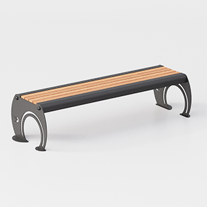 Seat Osiria with wooden planks