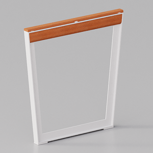 UpsideDown pedestrain barrier with narrow base