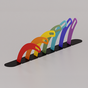 Portabici Rainbow
