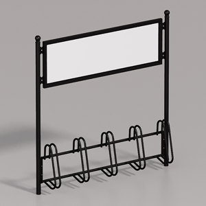 Portabici verticale Liberty Display