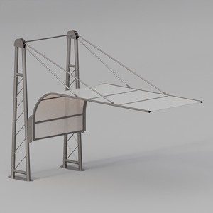 Shelter for cars Airone