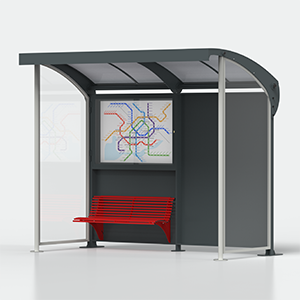 <strong>Variante:</strong><br> - senza bacheca pubblicitaria