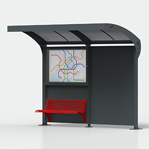 <strong>Variante:</strong><br> - senza bacheca pubblicitaria