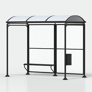 <strong>Variante:</strong><br> - senza parete laterale sinistra<br> - con montanti anteriori