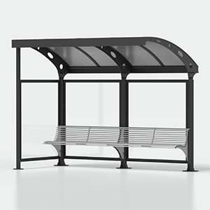 <strong>Variante:</strong><br> - senza bacheca<br> - parete laterale a sinistra<br> - con doppia panchina