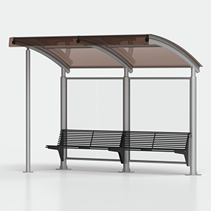 <strong>Variante:</strong><br> - senza bacheca<br> - con montante sinistro<br> - con doppia panchina