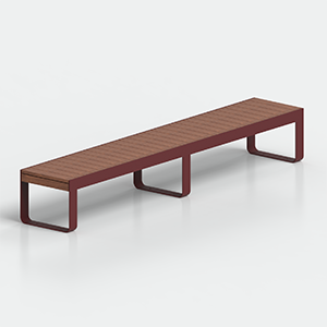 Panca lunga da cm.278, accessorio per linea IO